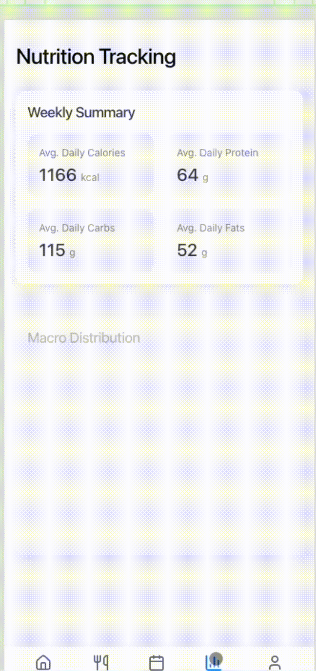 Track Macros & Set Goals